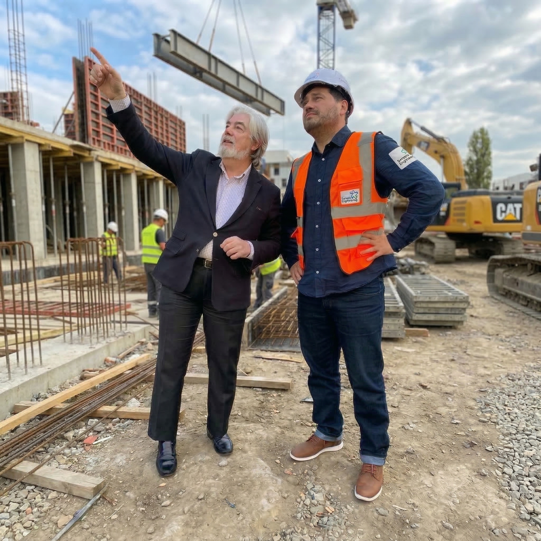 Equipo en obra - SERASAN